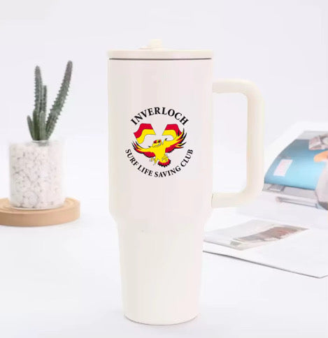 Inverloch Surf Club Tumbler – Off-White with Official Club Logo PRE-ORDER ONLINE!