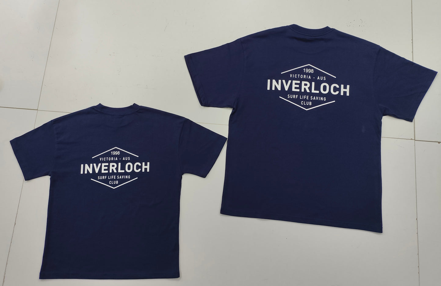 Inverloch Surf Club Kids/Teens Unisex T-Shirt – Classic Navy Blue with White Logo PRE-ORDER ONLINE!