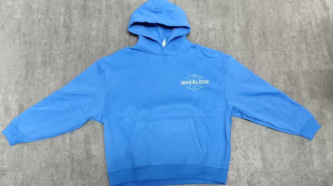 Inverloch Surf Club Kids/Teens Unisex  Hoodie – Pale Blue with White Logo (Lined Hood) PRE-ORDER ONLINE!