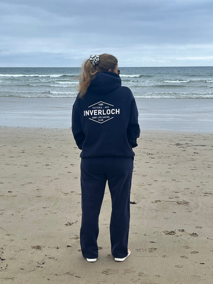 Inverloch Surf Club Adult Unisex Trackpants – Navy BLUE with WHITE Logo -PRE-ORDER ONLINE