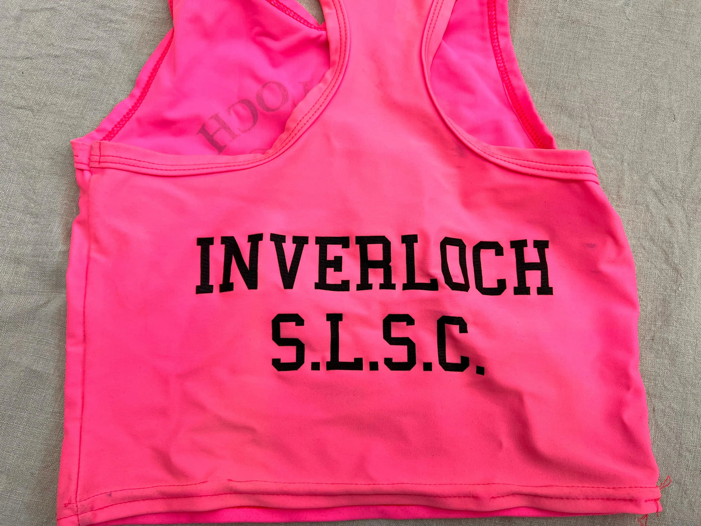 Inverloch Surf Club Nippers Compulsory Pink Rash Vest & Nippers Cap