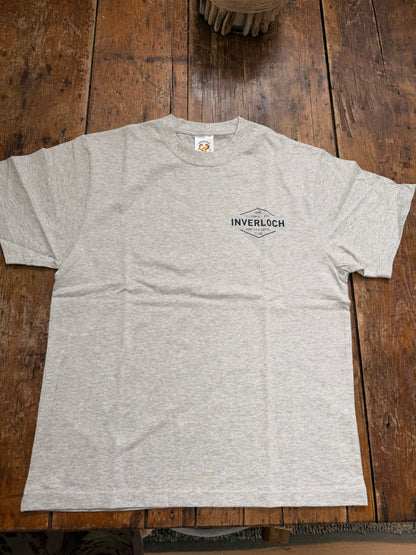 Inverloch Surf Club Kids & Teens Unisex T-Shirt – Soft Grey with Navy Logo PRE-ORDER NOW!